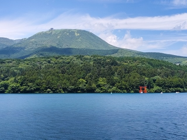 芦ノ湖と駒ヶ岳の絶景